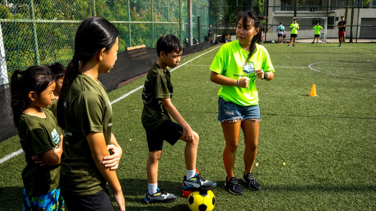 GoalKick Group Football lesson