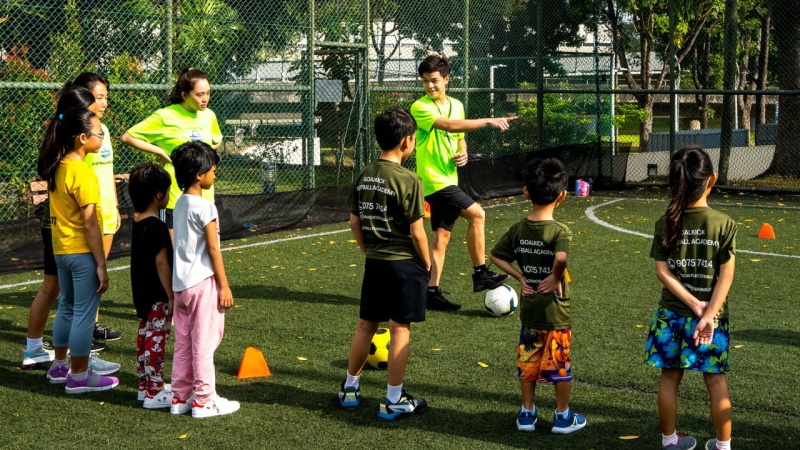 Group Football Lessons Singapore