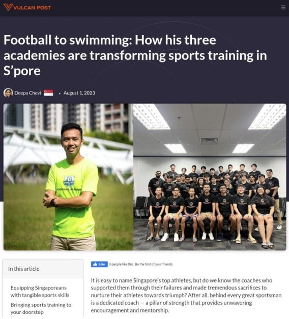 football academy singapore